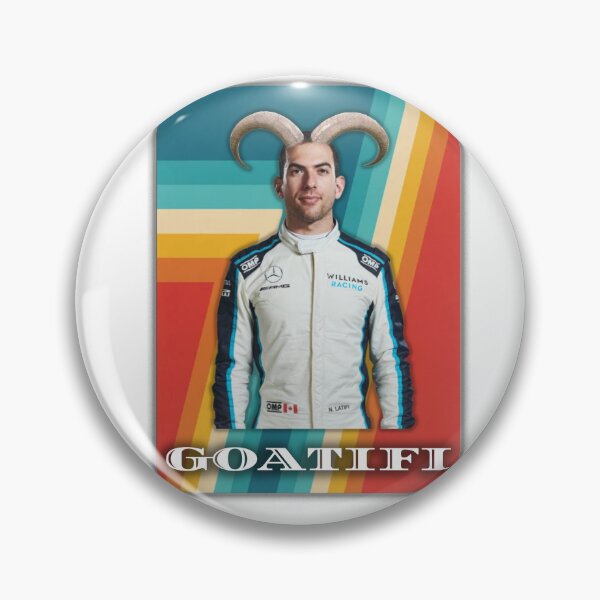 Item preview, Nicholas Latifi Goatifi meme designed and sold by One-True-North.