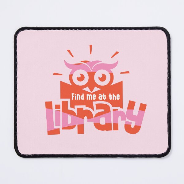 Item preview, Find Me At The Library, National library week, Groovy designed and sold by Rajan Supal.