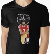 Colin Kaepernick Kneeling - I'm With Kap Men's V-Neck T-Shirt