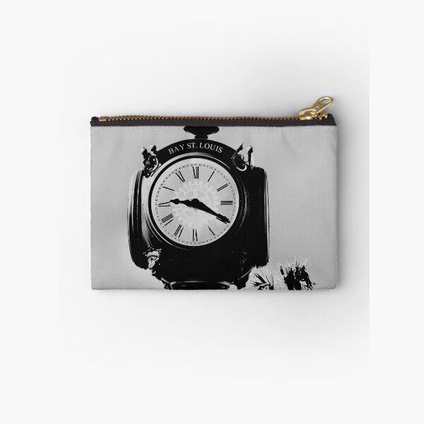 Item preview, Black And White Bay Clock designed and sold by Kathy K. McClellan.