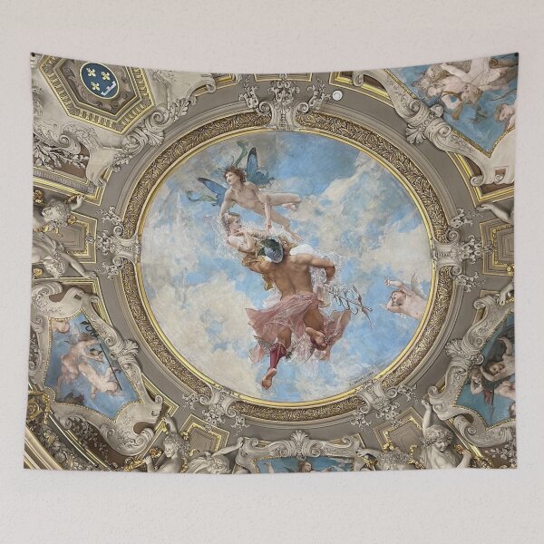 Item preview, Ceiling of the rotunda of the painting gallery of the Chateau de Chantilly designed and sold by dreamtravel.