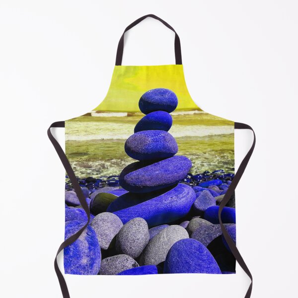 Item preview, Zen Pebble Tower - Cairn Balancing Beach Pebbles at the Beach 4 of 4 designed and sold by Beachy.