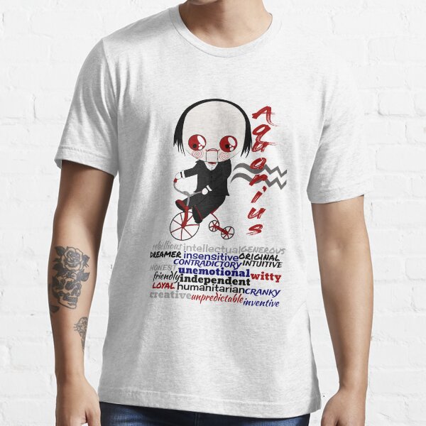 "Aquarius Zodiac Horror Monster funny, cute, january, february, sign