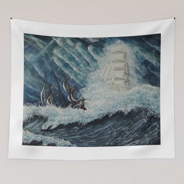 Item preview, THE FLYING DUTCHMAN AND THE HAND OF DOOM designed and sold by Mackenzie Moulton International Artist .