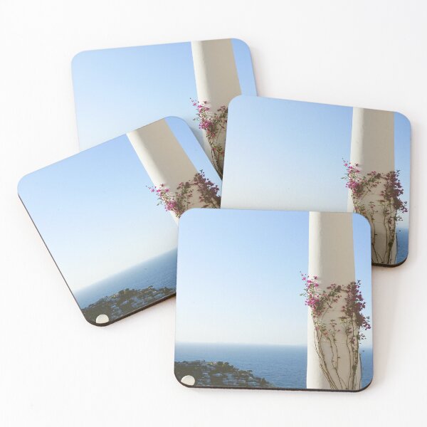 Item preview, Balcony in Capri with Bougainvillea and Sea Views designed and sold by CarolinaReina.
