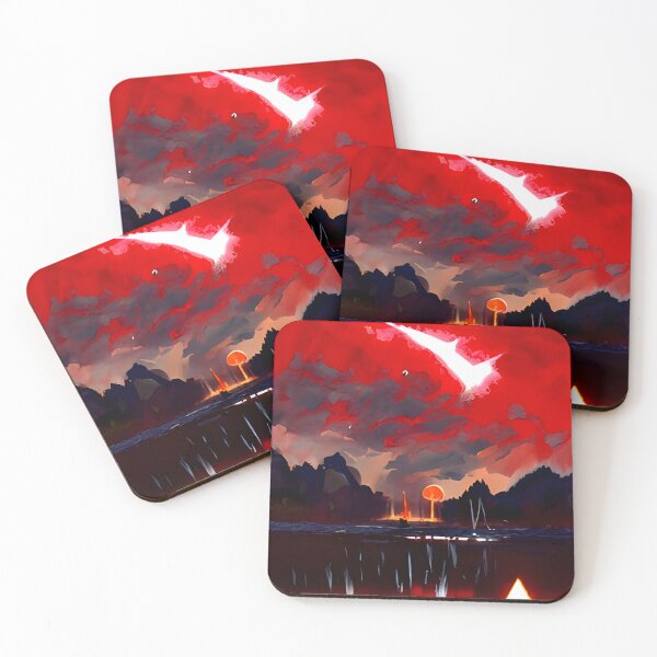 Item preview, Red Moon, Ai Generated Art  designed and sold by ACC .