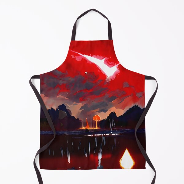 Item preview, Red Moon, Ai Generated Art designed and sold by ACC .