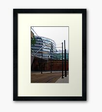 Tram lines Framed Print