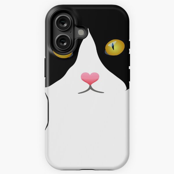 Aperçu de l'œuvre Chat tuxedo noir et blanc créée et vendue par somecallmebeth.
