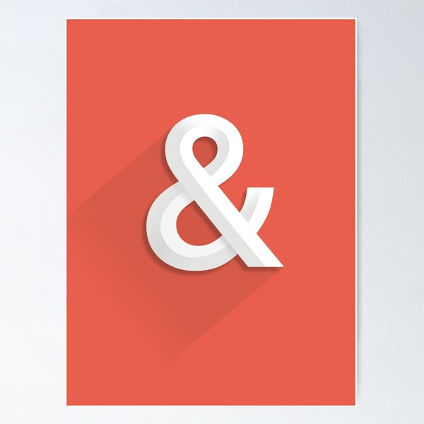 Item preview, Ampersand designed and sold by cubhaus.