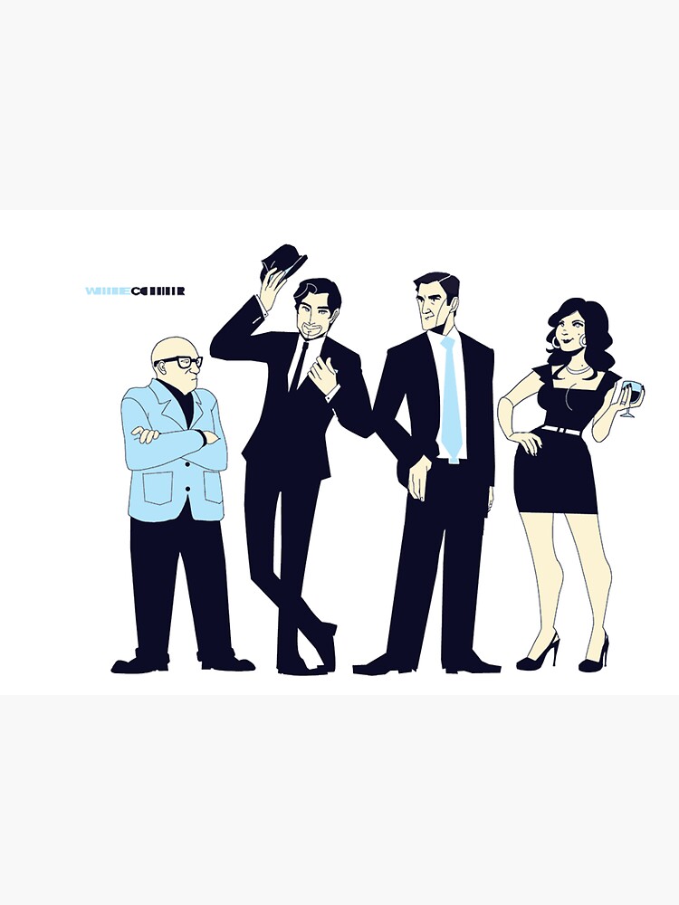 White Collar - Neal Caffrey (Matt Bomer)  Sticker for Sale by