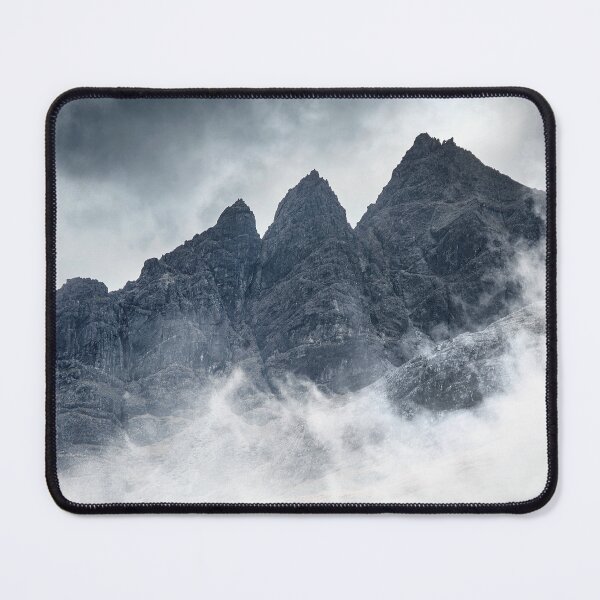 Item preview, Atmospheric Panorama of the Moody Pinnacle Ridge, Cuillin, Isle of Skye, Scotland designed and sold by AB-Imagery.