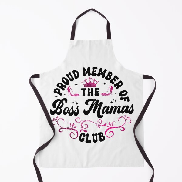 Item preview, Proud Member of The Boss Mamas Club - Pink Glitter designed and sold by PearlMoonGrapes.