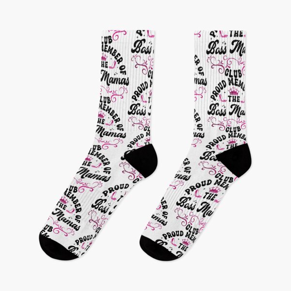 Item preview, Proud Member of The Boss Mamas Club - Pink Glitter designed and sold by PearlMoonGrapes.