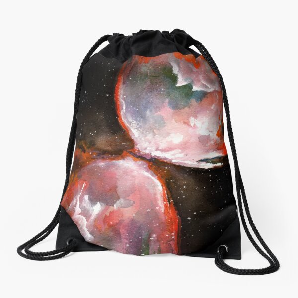 Butterfly Nebula Drawstring Bag