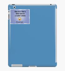 nicht schwer 2 blind finden iPad-Hülle & Skin