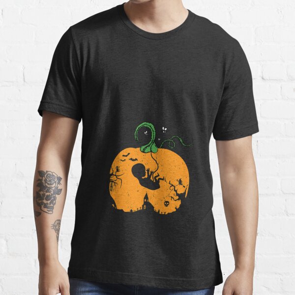 Crazy Dog T-shirts Maternity Happy Jackolantern Pregnancy Tshirt Cute Halloween Baby Bump Tee