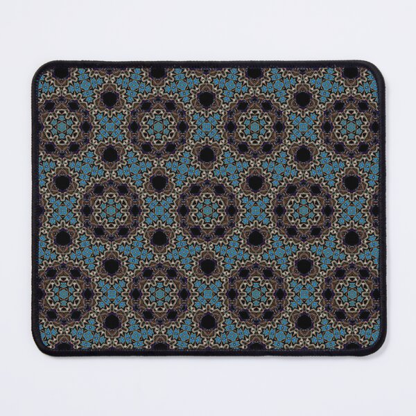 Item preview, Blue Butterfly Wing Mandala Pattern designed and sold by DiscoGypsyFish.