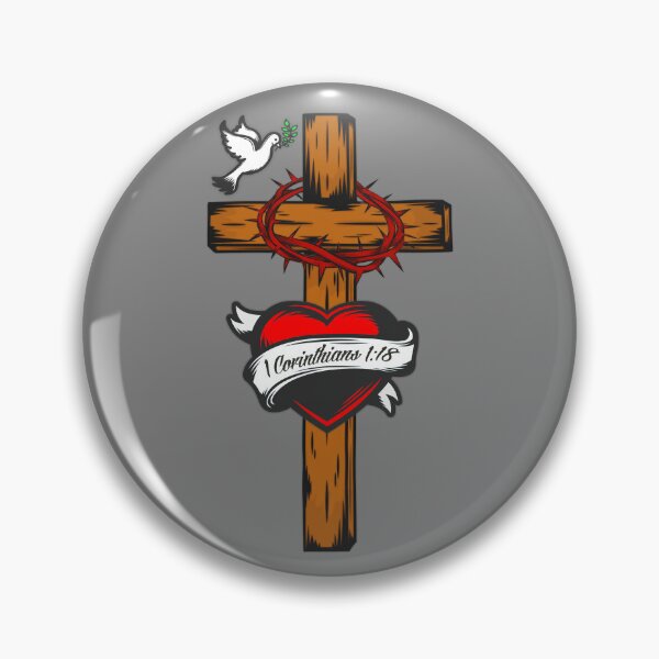 Item preview, 1 Corinthians 1:18 designed and sold by plushism.