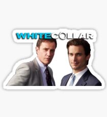 white collar - neal & peter Sticker