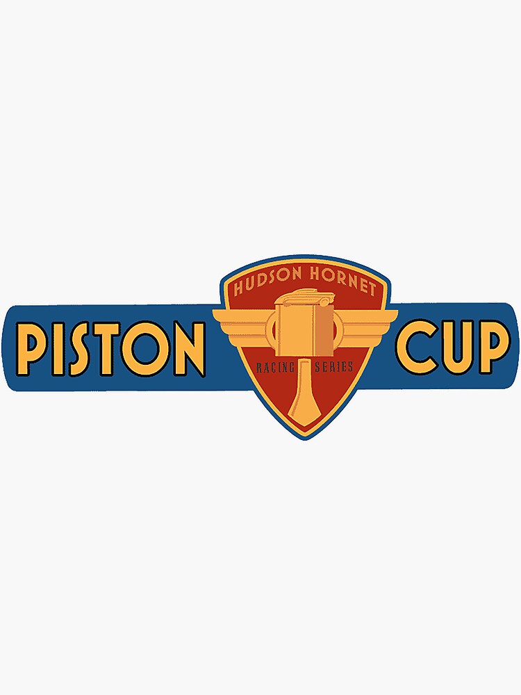 "Piston Cup Cars" Sticker for Sale by AviToys Redbubble
