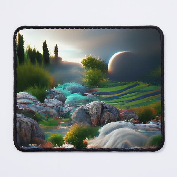 Artikelvorschau, AI Artificial Intelligence Generated Art, Dreamscape 2 entworfen und verkauft von ACC .