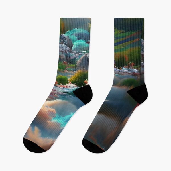 Artikelvorschau, AI Artificial Intelligence Generated Art, Dreamscape 2 entworfen und verkauft von ACC .