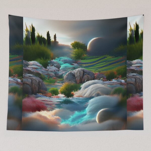 Item preview, AI Artificial Intelligence Generated Art, Dreamscape 2 designed and sold by ACC .