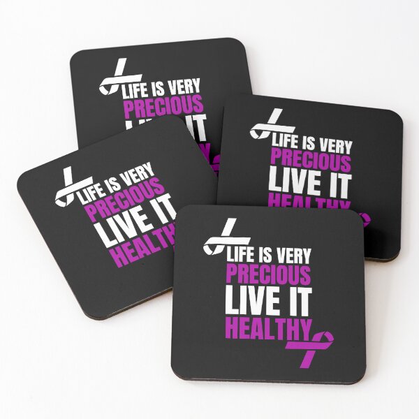 Item preview, Life is precious live it healthy - international overdose awareness day designed and sold by SkippyDesign.
