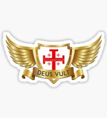 Deus Vult Sticker