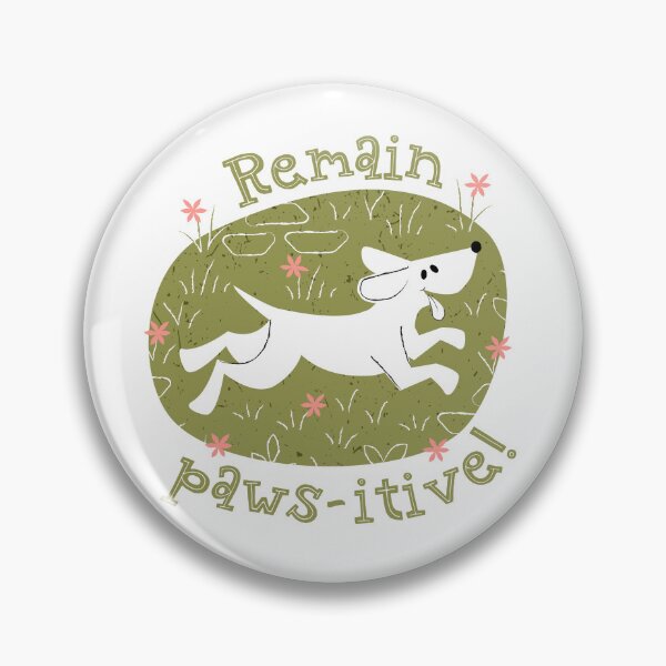 Item preview, Remain paws-itive - Retro Dogs designed and sold by miavaldez.
