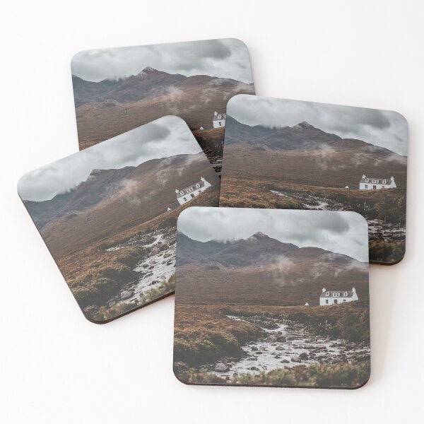 Item preview, Atmospheric Cuillin Mountains & White House - Isle of Skye, Scotland designed and sold by AB-Imagery.