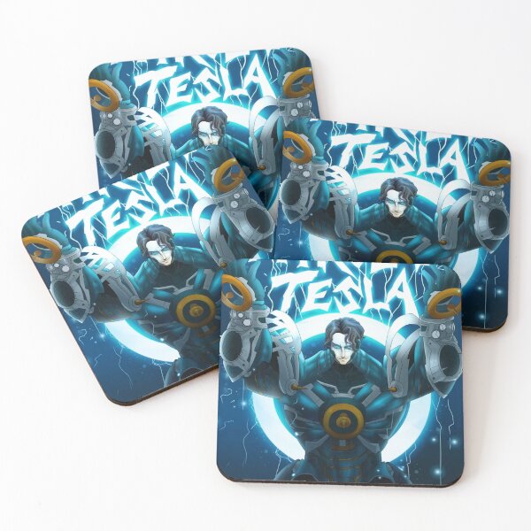 Item preview, Aesthetic Nikola Tesla Record of Ragnarok designed and sold by Thobarajash.