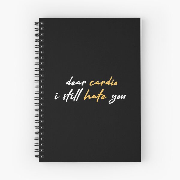 Item preview, dear cardio i still hate you, cardio quotes, motivational, funny gym designed and sold by adnane4off.