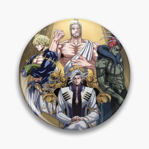 Item preview, Hades, Adamas, Poseidon & Zeus - Record of Ragnarok designed and sold by Thobarajash.