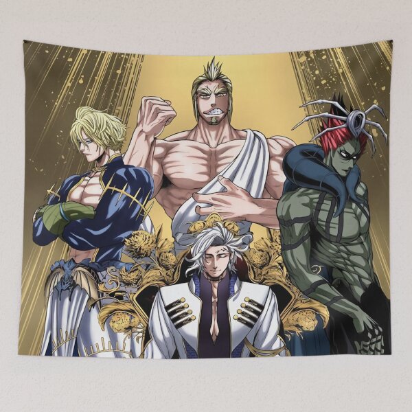 Item preview, Hades, Adamas, Poseidon & Zeus - Record of Ragnarok designed and sold by Thobarajash.