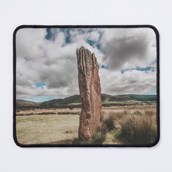 Item preview, Solitary Standing Stone at Machrie Moor Stones- Isle of Arran, Scotland designed and sold by AB-Imagery.