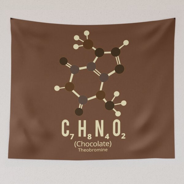 Item preview, Chocolate molecule (Theobromine) designed and sold by mensijazavcevic.