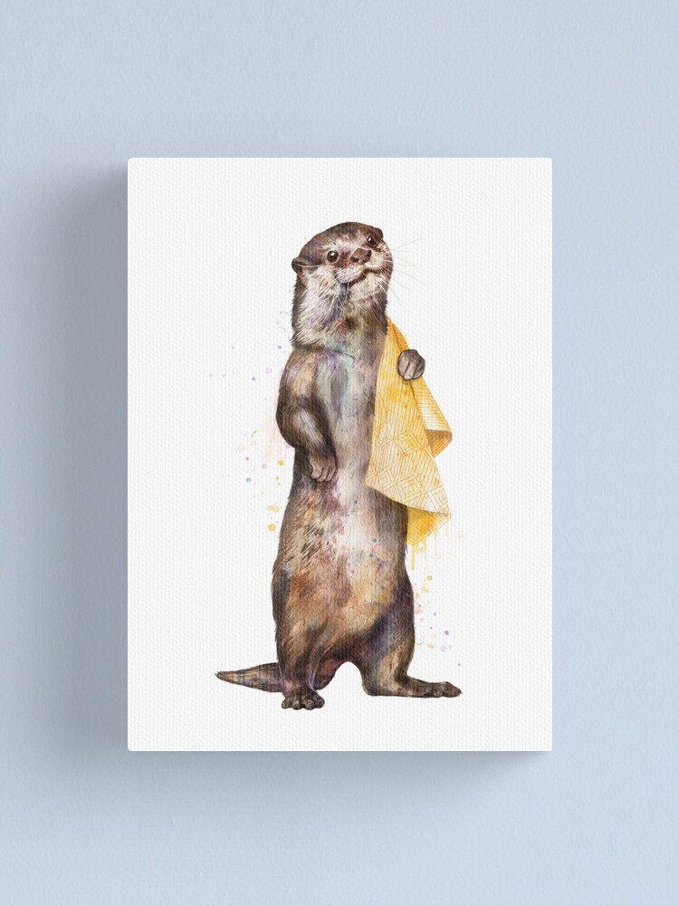 Alternate view of Otter Canvas Print