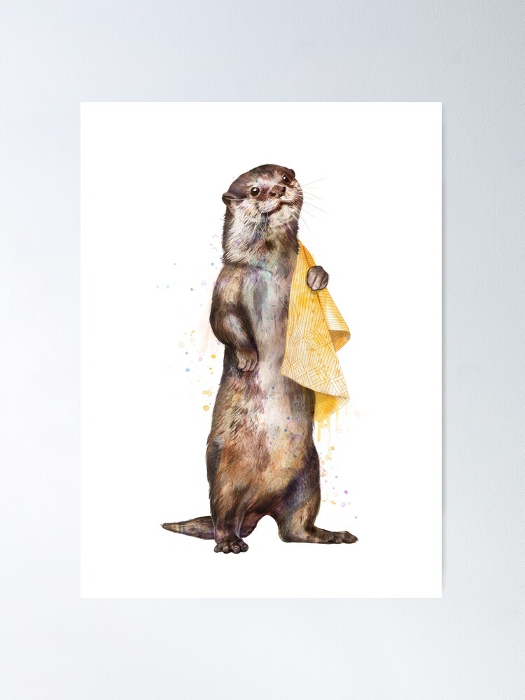 Discover Otter Poster