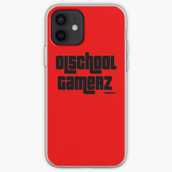 Olschool gamerz Black iPhone Soft Case