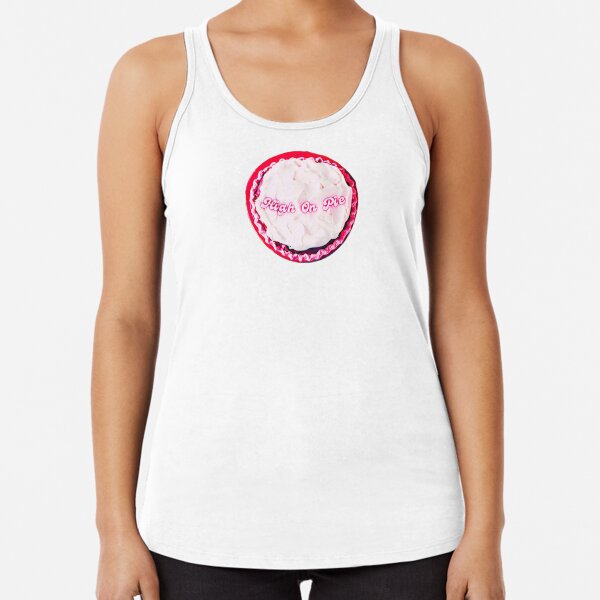 High On Pie (Pink) Racerback Tank Top