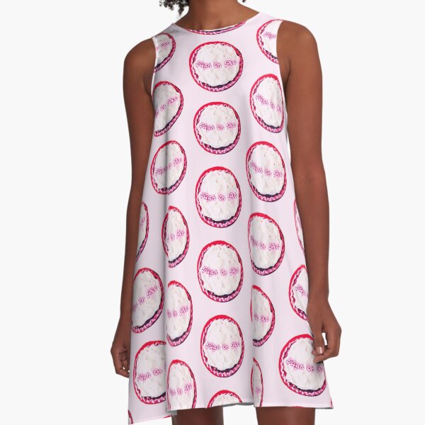 High On Pie (Pink) A-Line Dress
