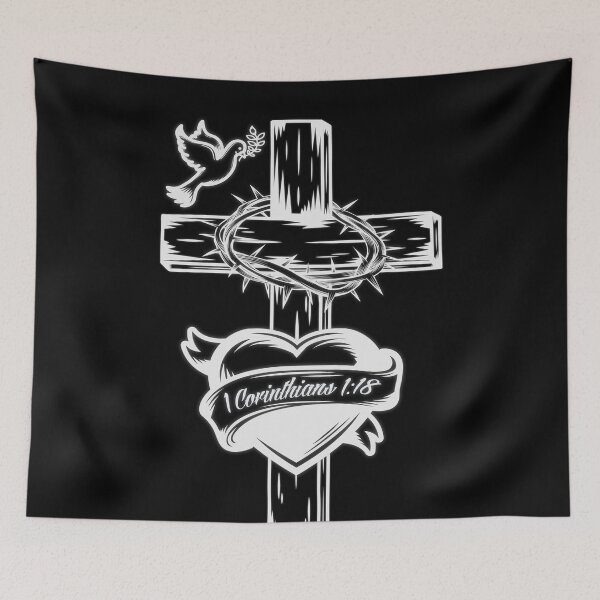 Item preview, 1 Corinthians 1:18 designed and sold by plushism.