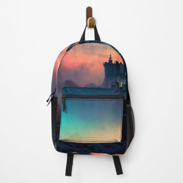 Item preview, A fantasy fairytale castle at sunset. designed and sold by Maniock.