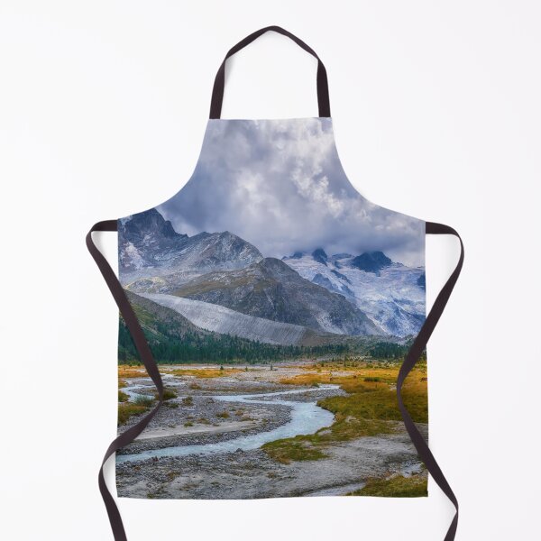 Item preview, The Evening Light - Clouds, mountains, river and the soft evening glowing light designed and sold by Susan Dost.