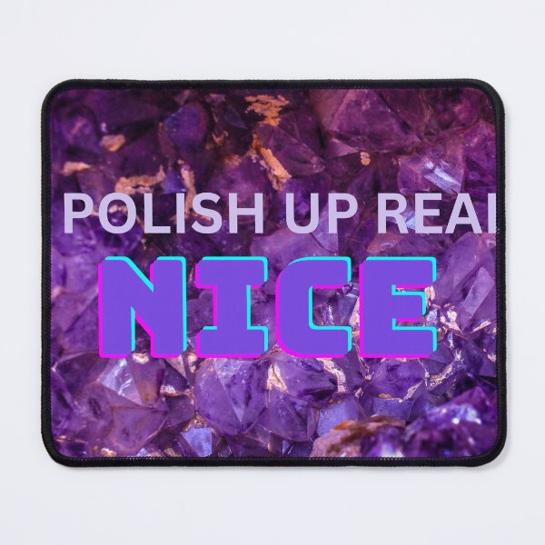 Item preview, I Polish Up Real Nice (Purple Lavender Crystal) designed and sold by ami.creations.
