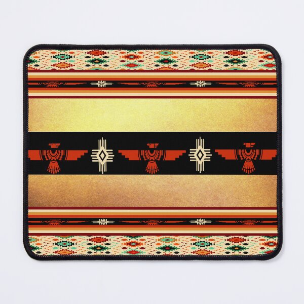 Item preview, Tribal Native American Thunderbird Design - Turquoise, Rust, And Browns designed and sold by handsoftime2020.