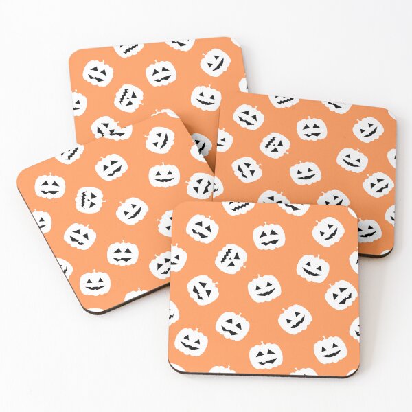 Item preview, Halloween Skulls Seamless Pattern Design designed and sold by CandyDroidMerch.