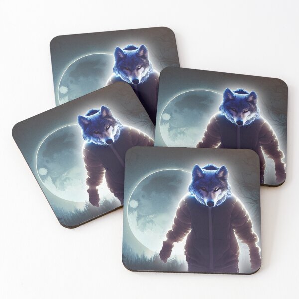 Item preview, Werewolf on the Full Moon's night designed and sold by wonderlandshops.